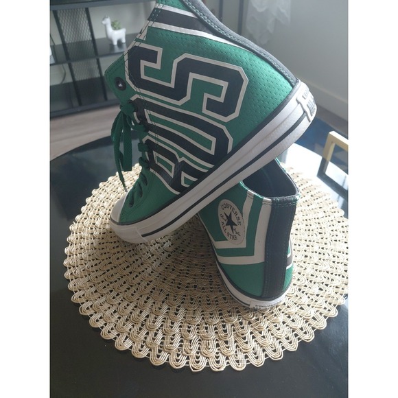 Size 9.5- Converse Chuck Taylor All Star High NBA Boston Celtics Limited main image 7